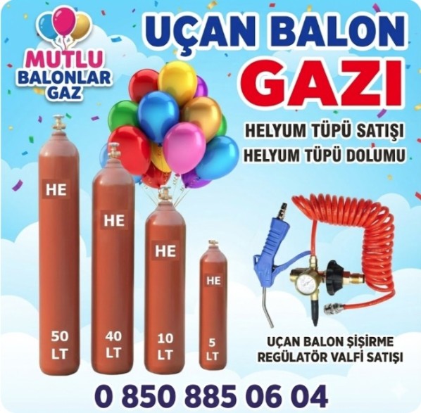 Helyum Balon Gazı 34