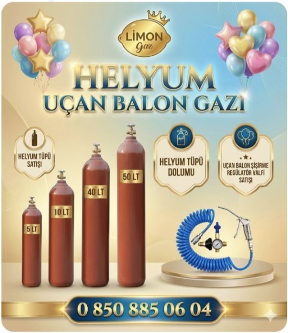 Helyum Balon Gazı 30