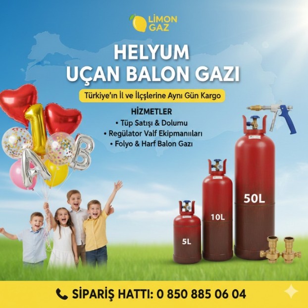 Helyum Balon Gazı 15