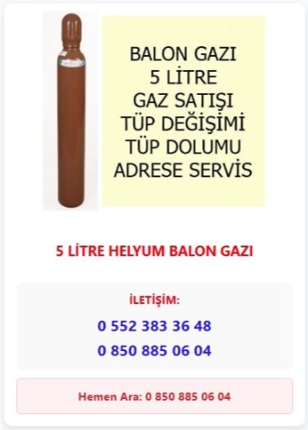 Bartın Helyum Tüpü 15